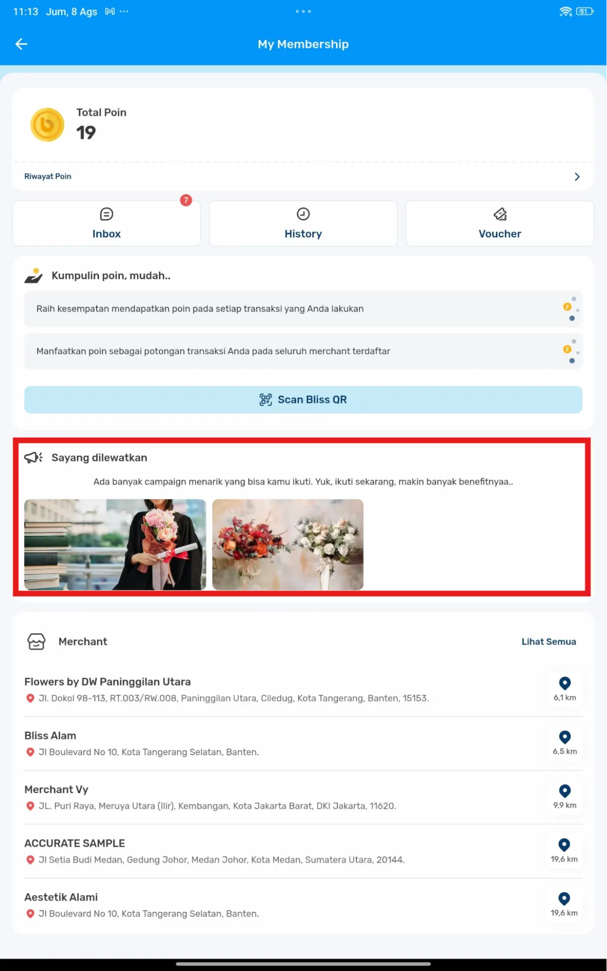 Promo Campaign Bliss